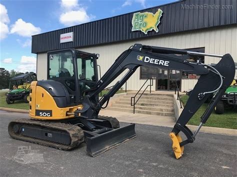 jd 50 mini excavator sale|john deere 50g lifting chart.